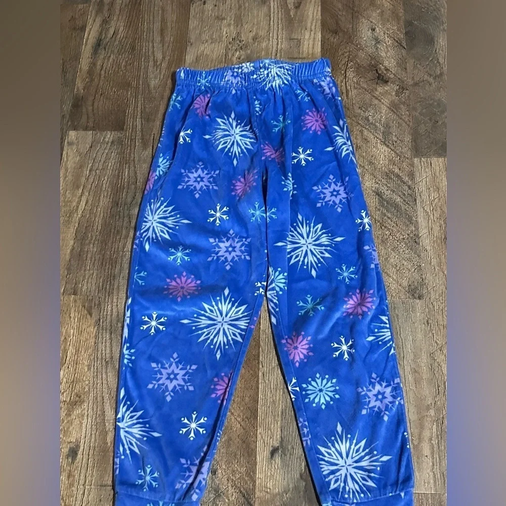 Kids Snowflake Fleece Sleep Pants